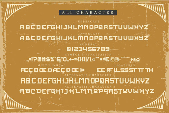 Kingstrom Font PNG with transparent background - Preview 5