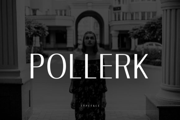 Pollerk Font PNG with transparent background - Preview 3