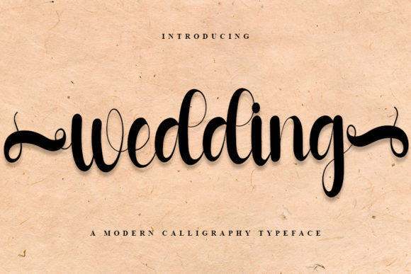 Wedding Font by FreshTypeINK