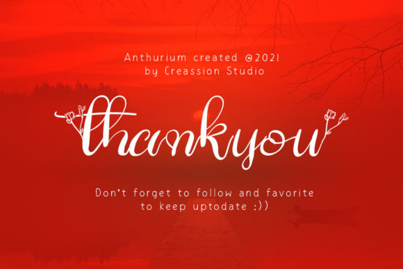 Anthurium Font - Preview 4