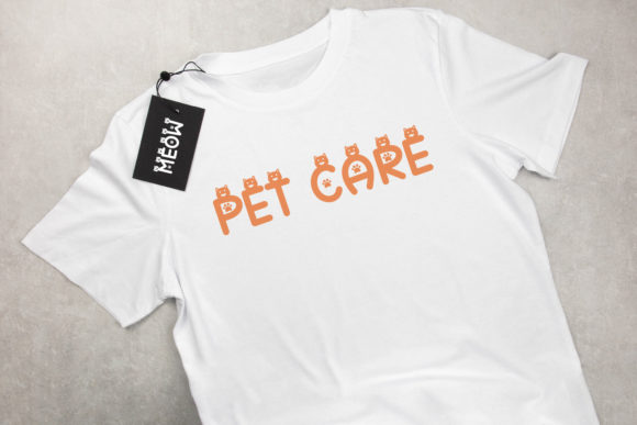 Cat Meow Font - Preview 3
