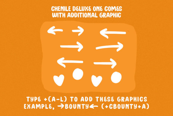 Chenile Deluxe Font - Preview 6
