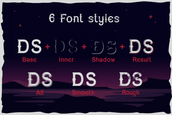 Dark Surfer Font - Preview 1