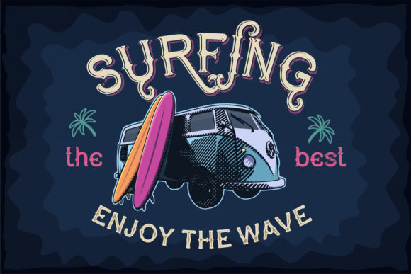 Dark Surfer Font - Preview 4