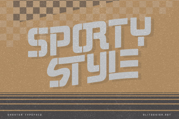 Dhaster Font - Preview 3