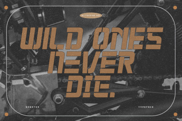 Dhaster Font - Preview 4