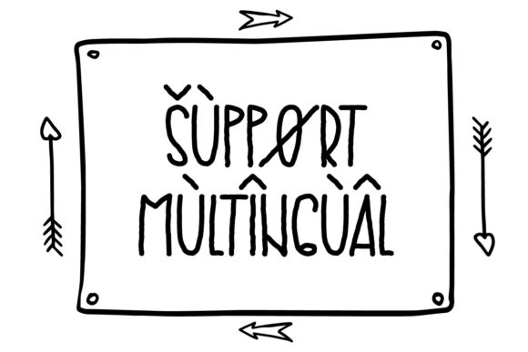 Drawing Craft Font - Preview 1