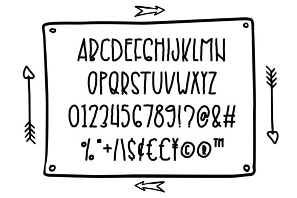 Drawing Craft Font - Preview 4