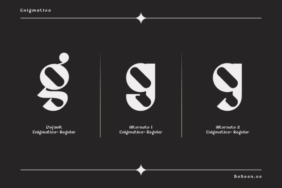 Enigmatica Font - Preview 6