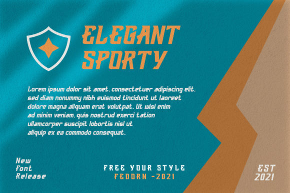 Fedorn Font - Preview 1