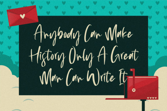 Handwritten Dreams Font - Preview 4