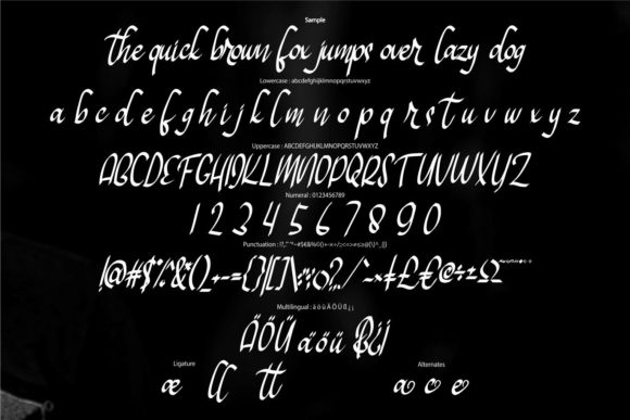 Heisen Font PNG with transparent background - Preview 5