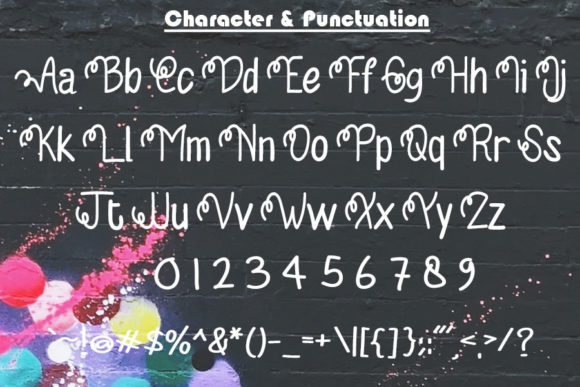 Love Style Font font preview - 4