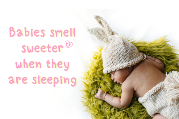 Oatmeal Font PNG with transparent background - Preview 1