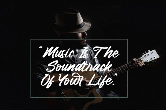 Rock Degun Font PNG with transparent background - Preview 3