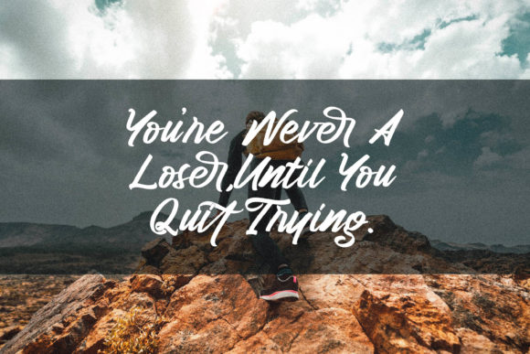 Rock Degun Font PNG with transparent background - Preview 4
