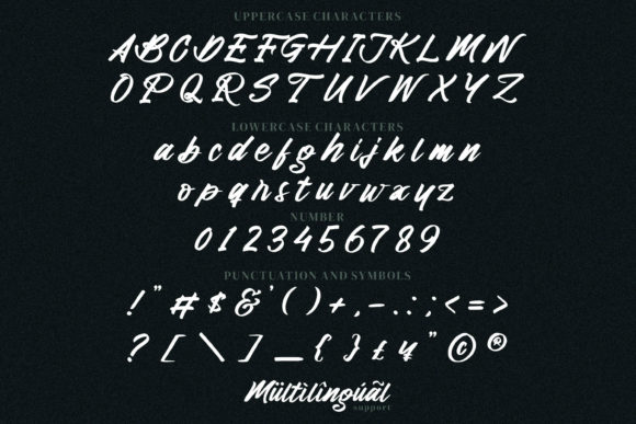 Rock Degun Font PNG with transparent background - Preview 5