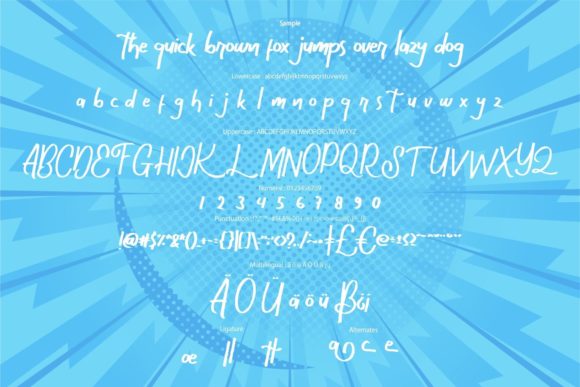 Sagita Font PNG with transparent background - Preview 5