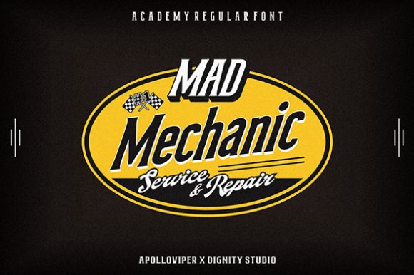 Academy Font - Preview 2