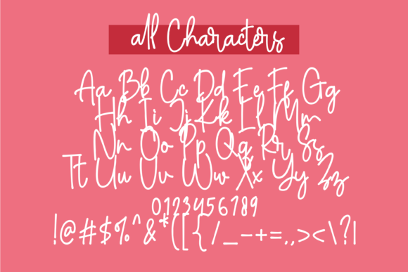 Amalisthica Anastasya Font - Preview 3