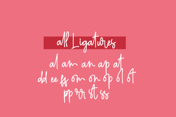 Amalisthica Anastasya Font - Preview 4