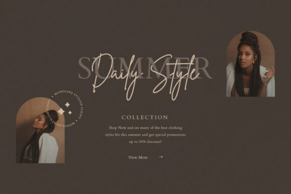 Brittany Signature Script Font - Preview 3