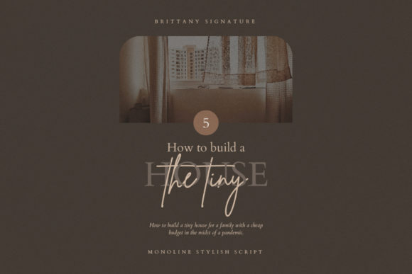 Brittany Signature Script Font - Preview 6