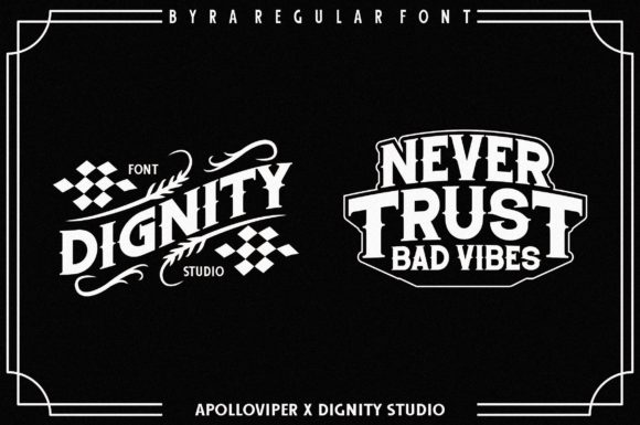 Dignity Studio Font - Preview 2