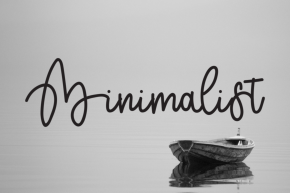 Flower Signature Font - Preview 1