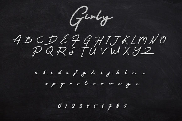 Girly Font - Preview 2