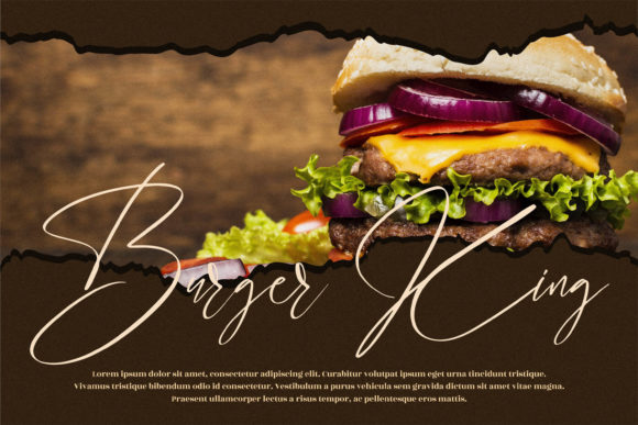 Handover Signature Font PNG with transparent background - Preview 4