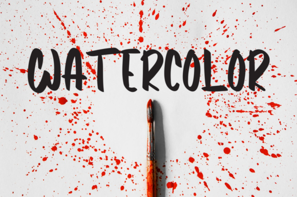 Island Rainbow Font PNG with transparent background - Preview 3