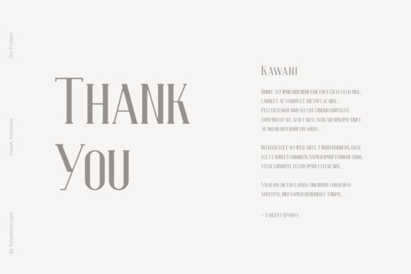 Kawani Font PNG with transparent background - Preview 6