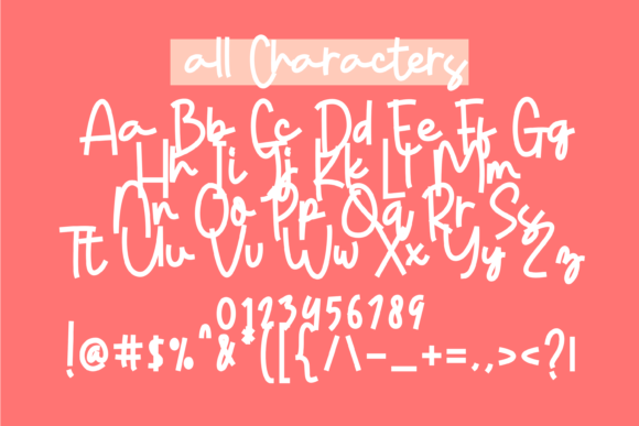 Kowe Galhak Font PNG with transparent background - Preview 5
