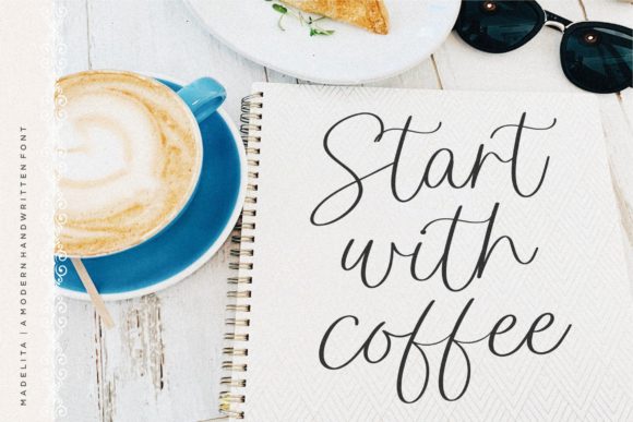 Madelita Font PNG with transparent background - Preview 4