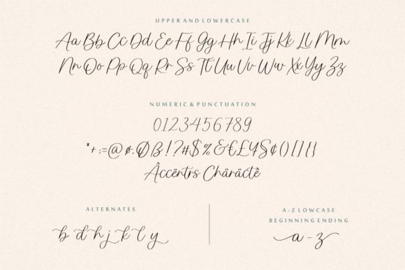 Madelita Font PNG with transparent background - Preview 5