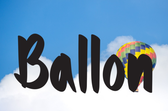 Minimalist Rainbow Font PNG with transparent background - Preview 2