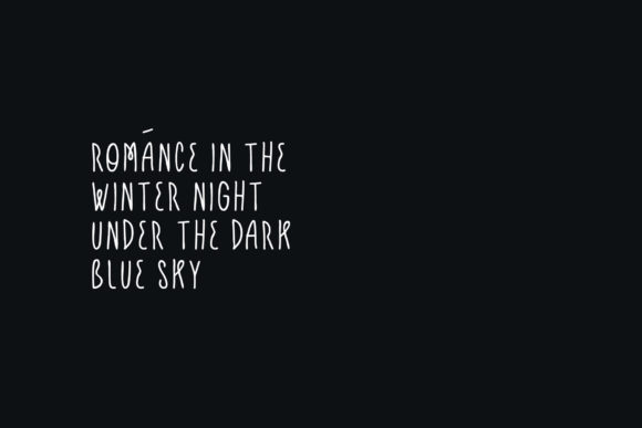 Silver Night Font PNG with transparent background - Preview 1