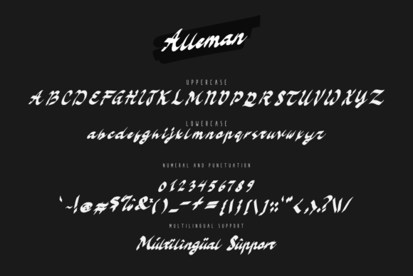 Alleman Font - Preview 5