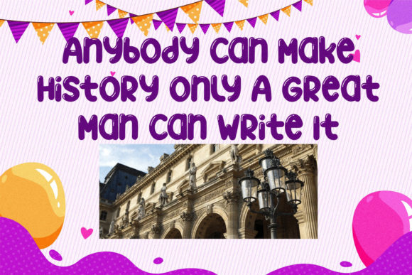 Ballon Dreams Font - Preview 4