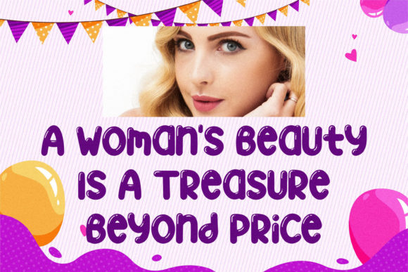 Ballon Dreams Font - Preview 6
