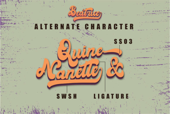 Beatrice Font - Preview 4