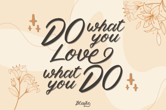 Blaire Font - Preview 1