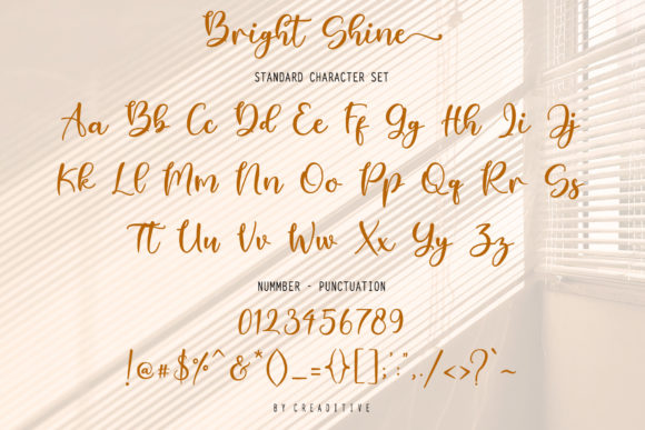 Bright Shine Font - Preview 6