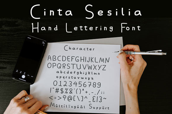 Cinta Sesilia Font - Preview 3