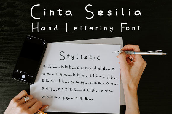 Cinta Sesilia Font - Preview 4