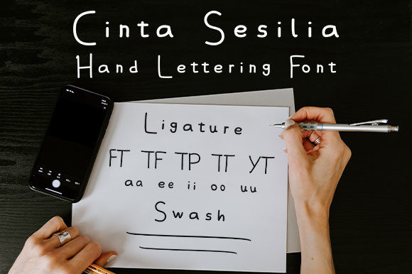 Cinta Sesilia Font - Preview 5