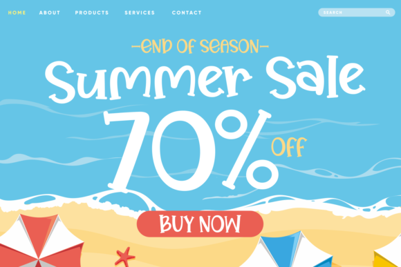 Come on Summer Font PNG with transparent background - Preview 1