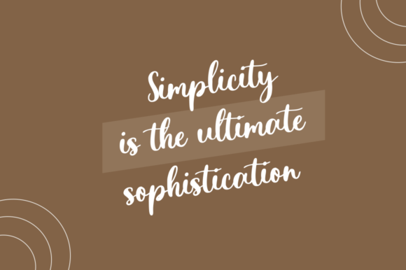 Daniela Charming Font PNG with transparent background - Preview 2