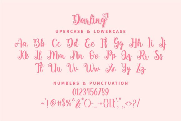Darling Font - Preview 3